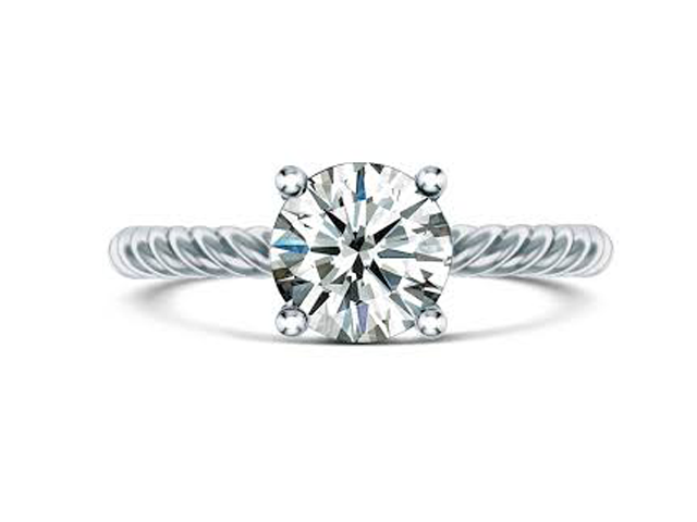 custom solitaire engagement ring in san diego