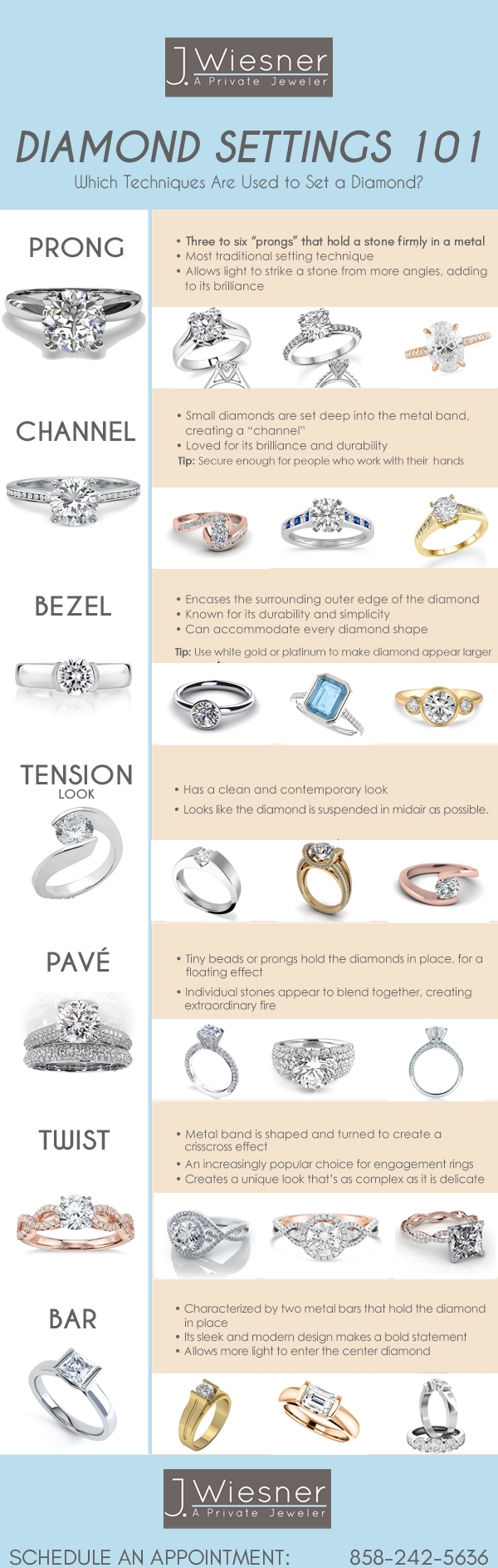 Update More Than 132 Types Of Engagement Ring Settings Super Hot